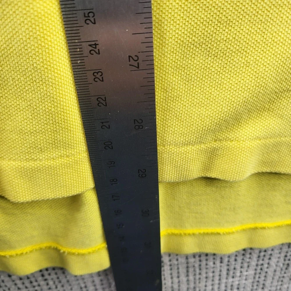 Polo Ralph Lauren Polo Shirt Mens XL Yellow‎ Classic Fit Cotton Pony Logo